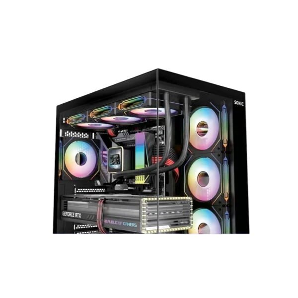 Sonic Areion V208R Compact ATX Gaming Case