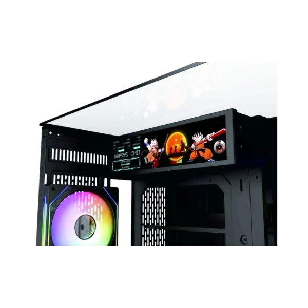 Sonic Shadow Core V200R ATX Gaming Case - 4x ARGB Fan