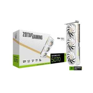 Zotac Gaming GeForce RTX 5070 AMP 12GB White Edition Graphics Card
